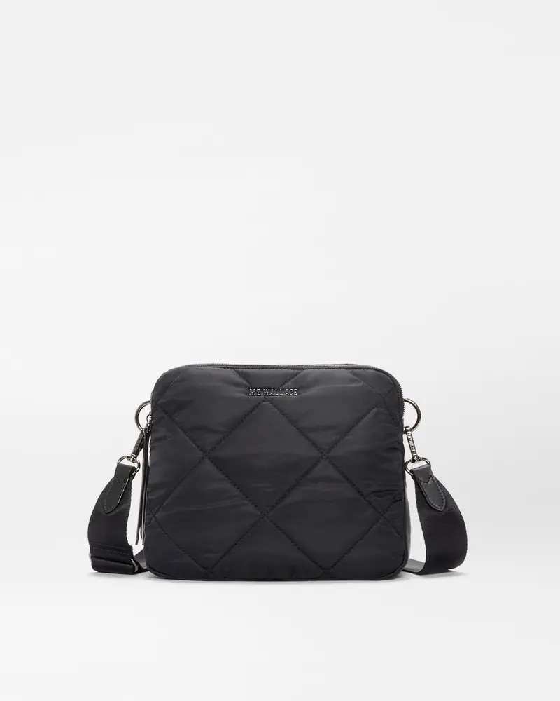 Black Madison Crossbody Bag – Streamlined Hands-Free Access 1