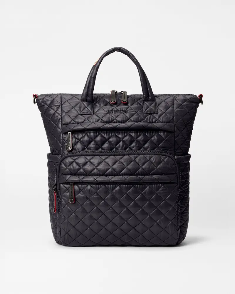 Black Medium Utility Backpack For Work And Commute 1