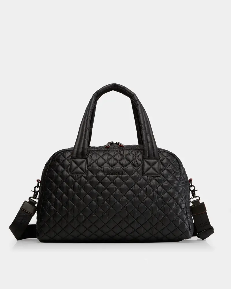 Black Travel-Sized Jimmy Duffel Bag 1