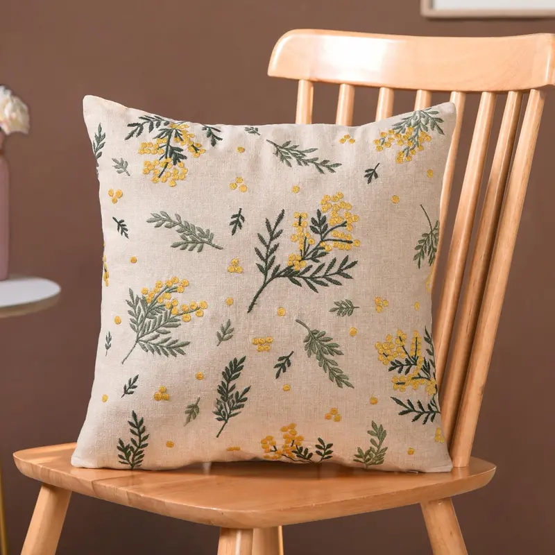 Blooming Dandelion Sofa Cushion Cover – 40X40Cm 1