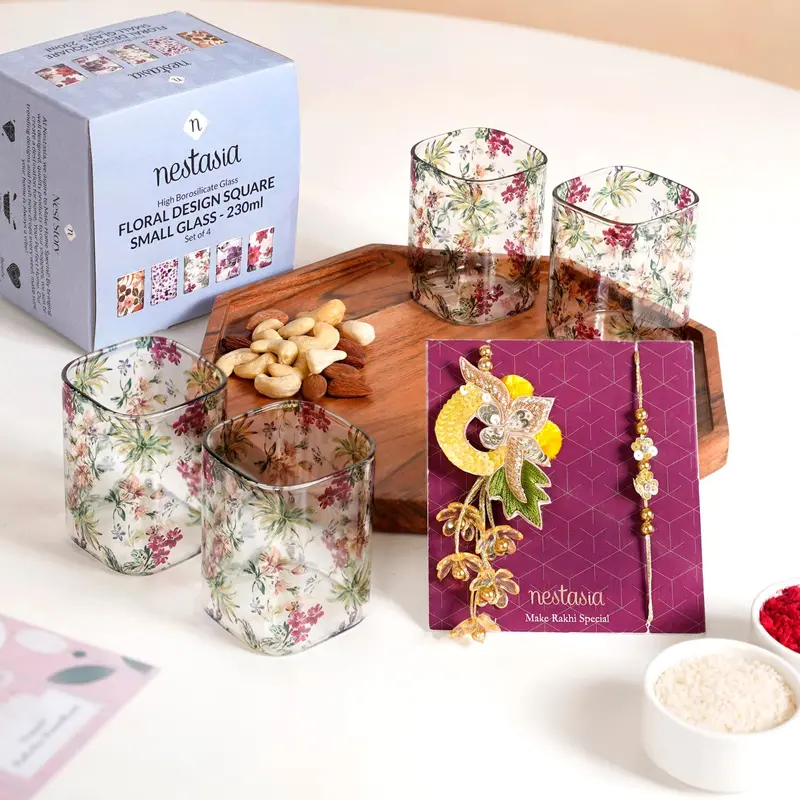 Blooming Greens Rakhi Gift Hamper – Premium Festive Edition 1