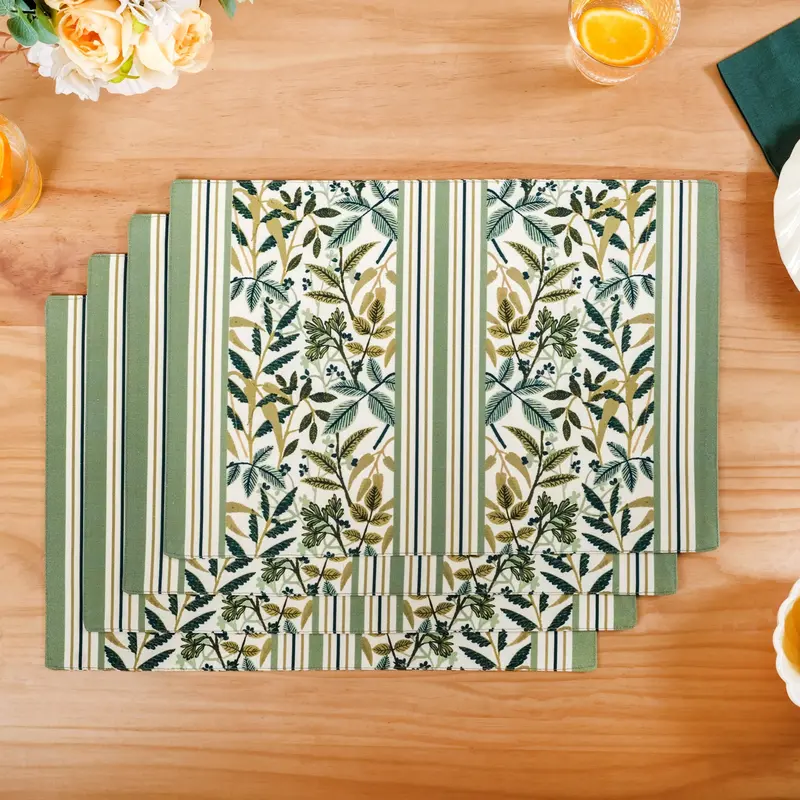 Botanica Cotton Placemat Collection – Set Of 4 1