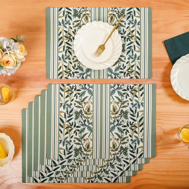 Botanica Water-Resistant Placemats – Set Of 6 1