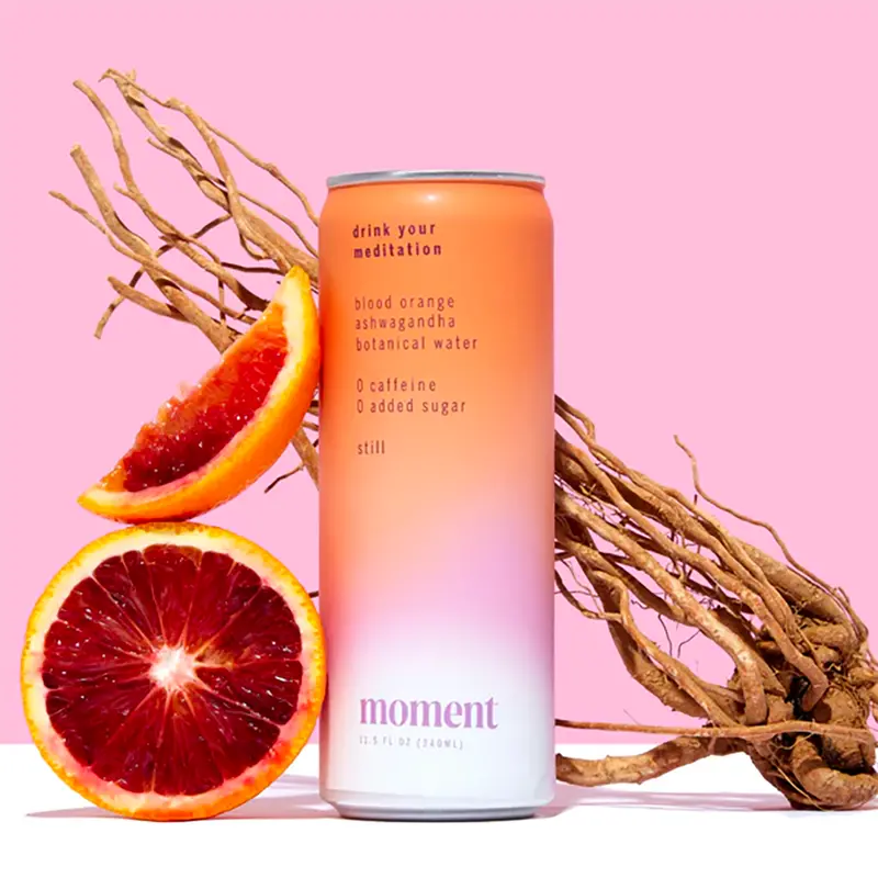 Botanical Water: Blood Orange Flavor – Naturally Infused Sparkling Beverage 1
