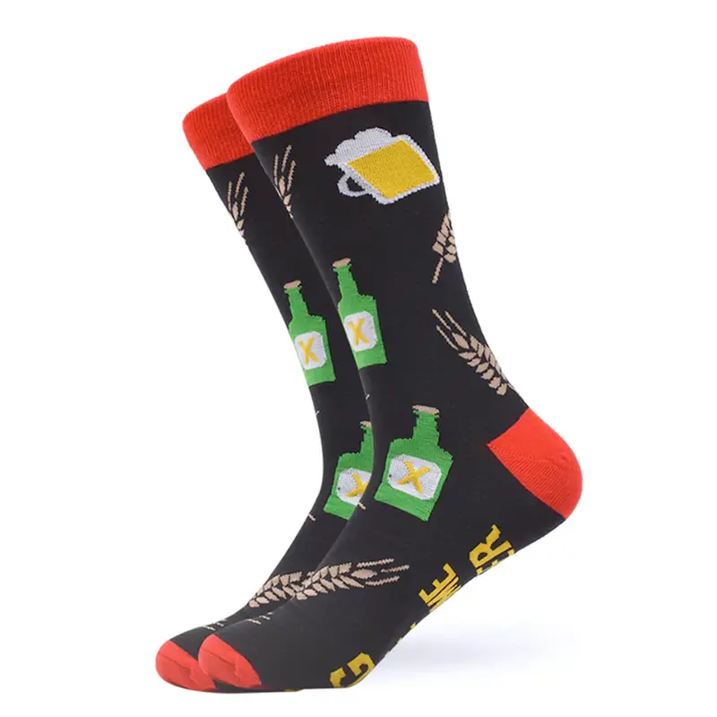 Bring Me Some Beer Socks – Fun Cotton Blend By West Socks 1