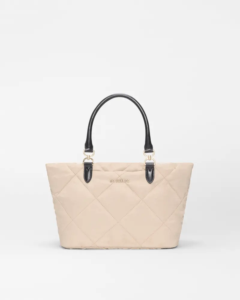 Buff-And-Black Madison Everyday Tote – Compact Small Size 1