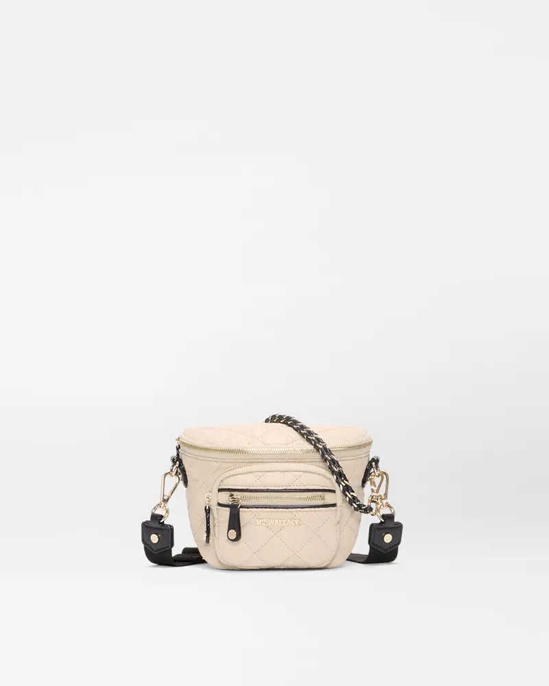 Buff-And-Black Micro Crosby Sling Bag – Minimalist Crossbody 1