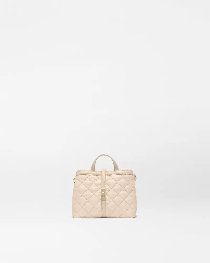 Buff Mini Astor Top-Handle Purse 1