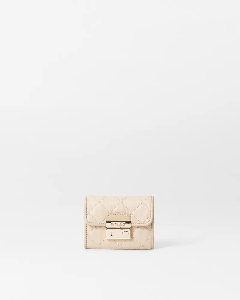 Buff Small Crosby Lock Wallet 1