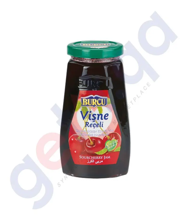 Burcu Cherry Fruit Preserve – Traditional Jam 1