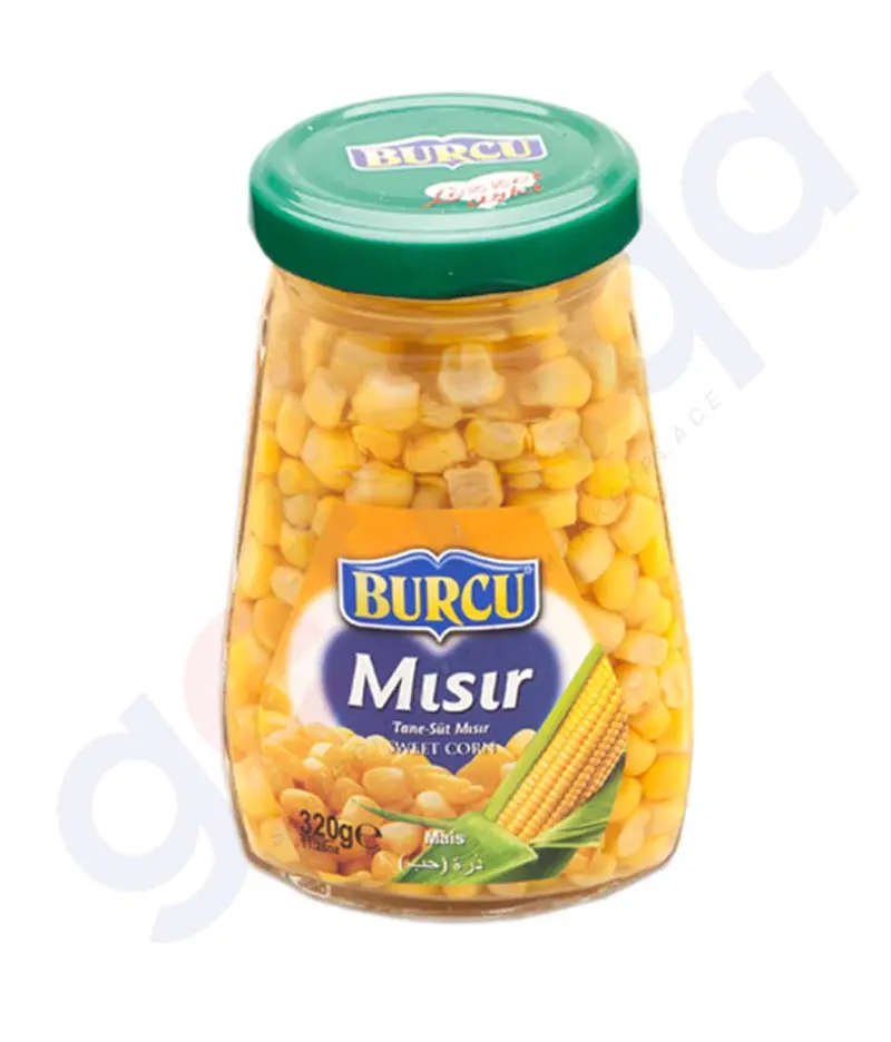 Burcu Sweet Corn Kernels, Boiled – 320G 1