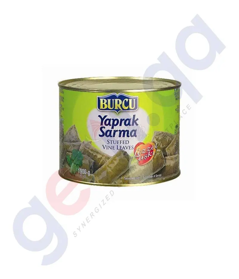 Burcu Traditional Stuffed Grape Leaves – Canned 1