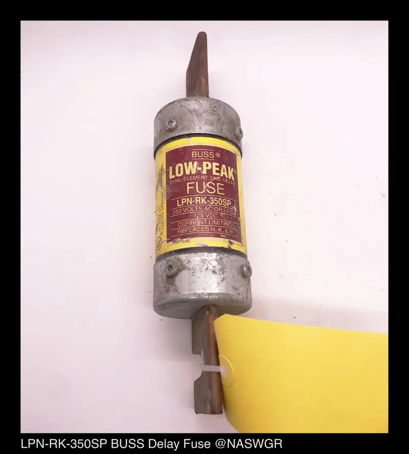 Bussman Lpn-Rk-350Sp Low-Peak Dual-Element Time-Delay Fuse – 350A 1