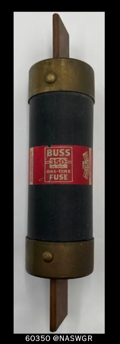 Bussmann 60350 One-Time Fuse – 350A, High-Speed Protection 1