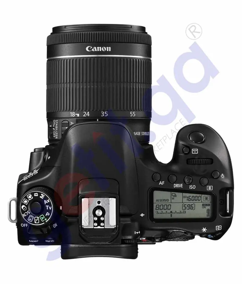 Canon Eos 80D Dslr Body With 18–55Mm Kit Lens 1