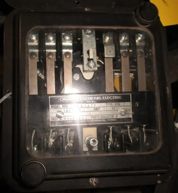 Cge Hfa14E187F Time-Delay Auxiliary Relay 1