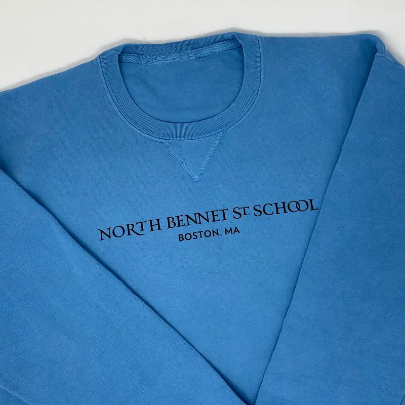 Classic Blue Crew Neck Sweatshirt 1