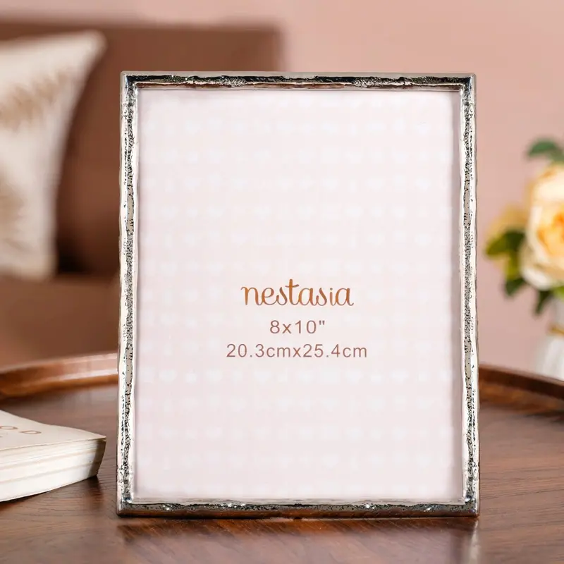 Classic Silver Photo Frame – Large 20X25 Cm Sleek Modern Display 1