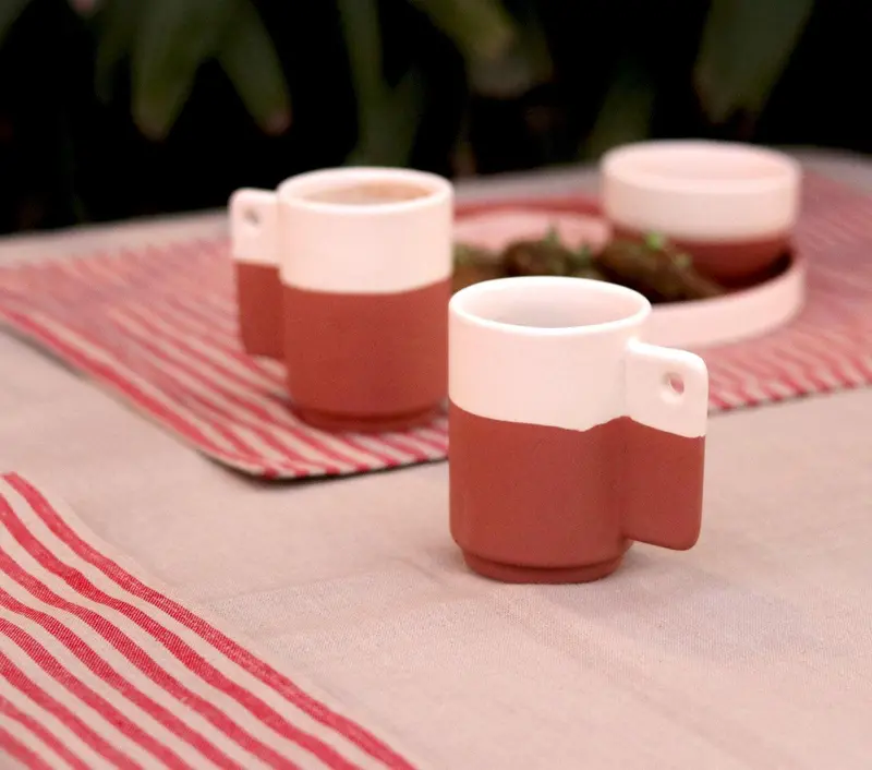 Clive Ceramic Cup Set – Two-Piece 1