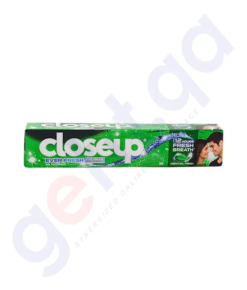 Closeup Menthol Fresh Toothpaste – 50Ml Tube 1
