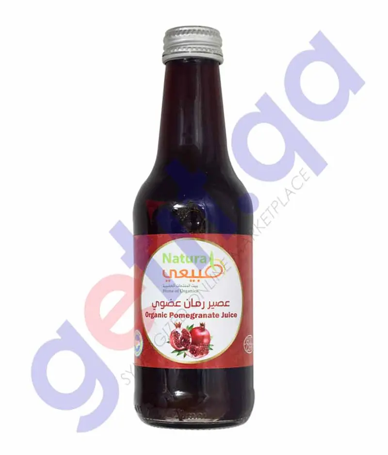 Cold-Pressed Organic Pomegranate Juice – 250 Ml Bottle 1