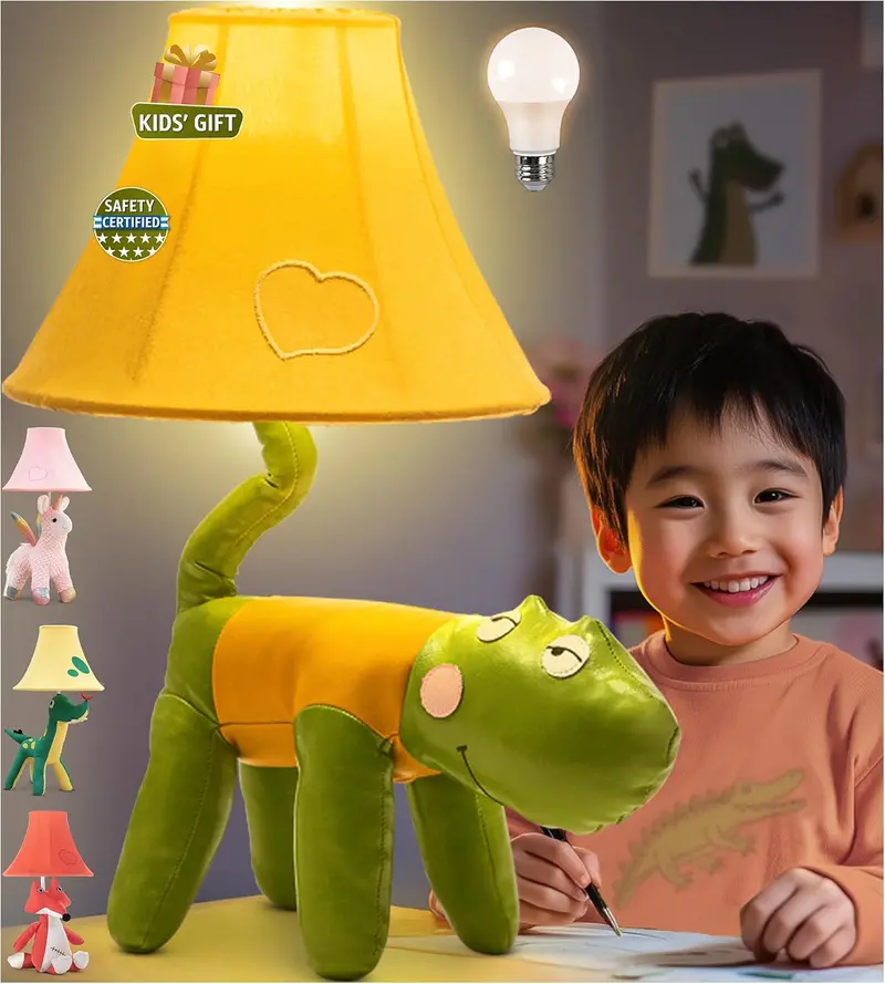 Crocodile Night Light For Kids’ Rooms — Fun Animal Lamp & Unique Birthday Present 1