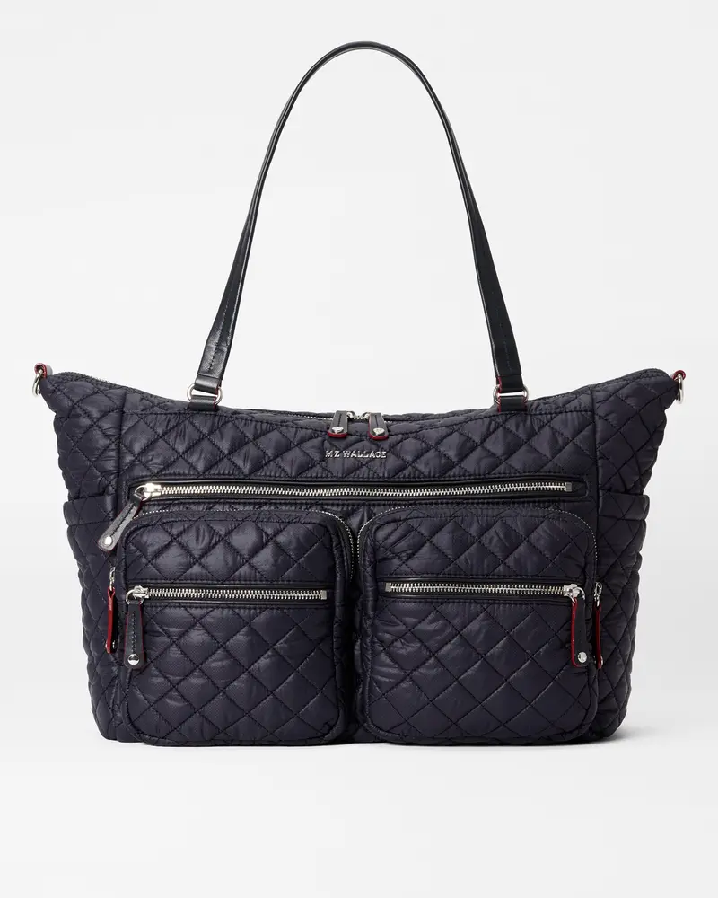 Crosby Traveler Duffel In Durable Black Fabric 1