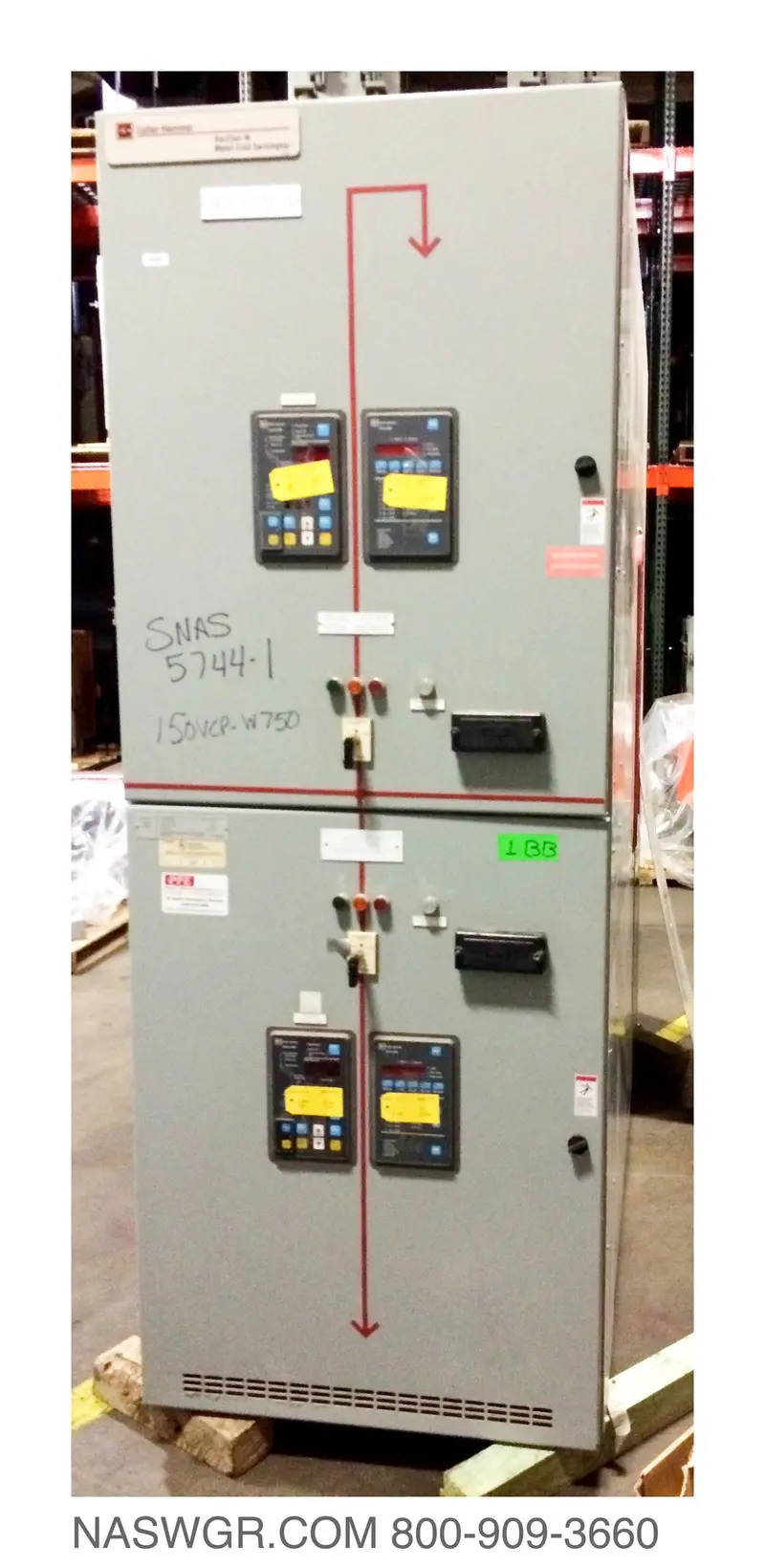 Cutler-Hammer 150Vcp-W750 1200-Amp Vacuum Switchgear System 1