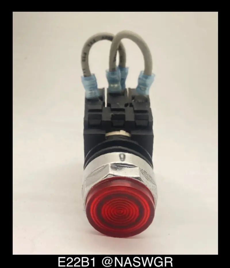 Cutler-Hammer E22B1 Push Button – Momentary, Normally Open 1