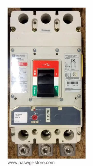 Cutler-Hammer Lgh3630Nn Molded Case Circuit Breaker – 600A With Integrated Shunt Trip 1