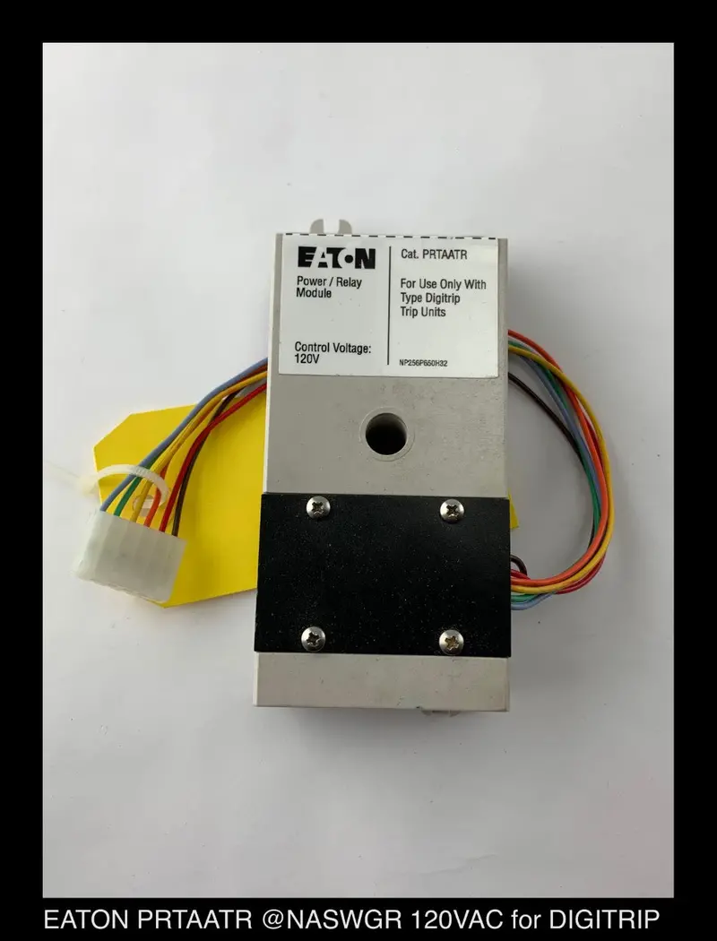 Cutler-Hammer Prtaatr Ac Power Relay Module – 120V Input, Surplus Stock 1