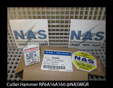 Cutler-Hammer Rp6A16A160 Circuit Breaker Rating Plug – 1600A 1