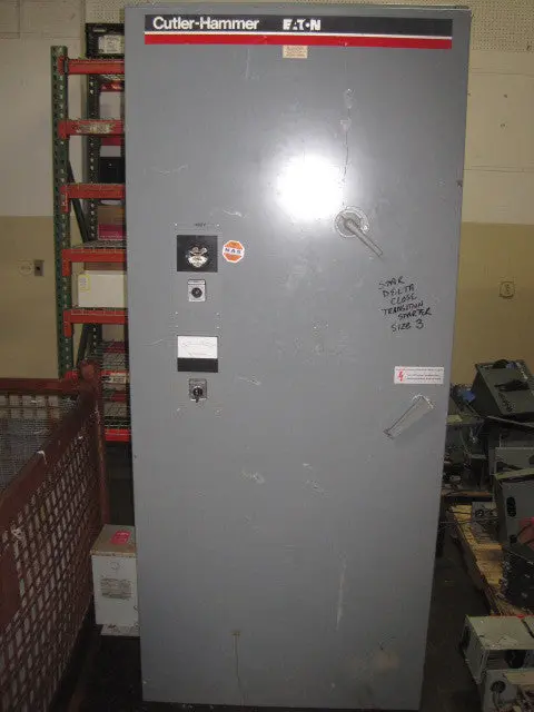 Cutler-Hammer Size 3 Delta Close-Transition Starter Center For Three-Phase Motors 1