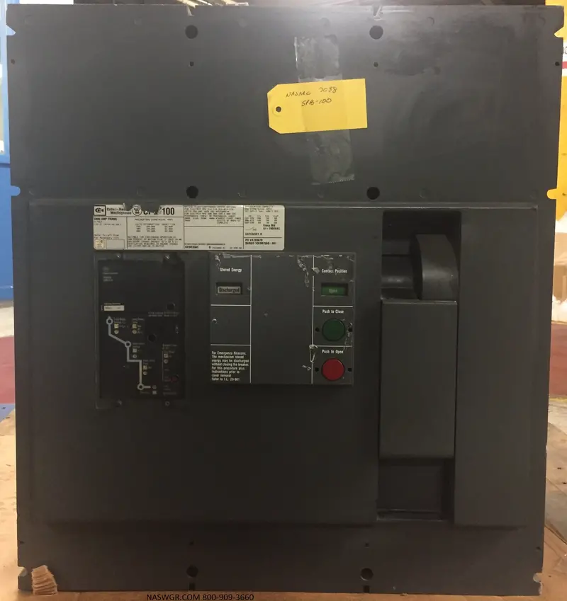 Cutler-Hammer Spb100 5000A Molded Case Circuit Breaker – M/O, B/I Configuration 1