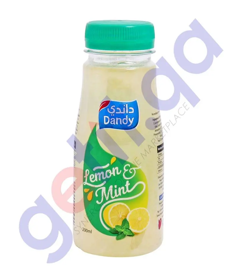Dandy Lemon & Mint Soft Drink – 200Ml 1