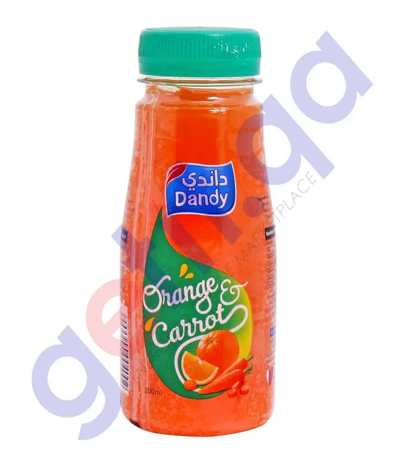 Dandy Orange Carrot Juice Blend (200 Ml) 1