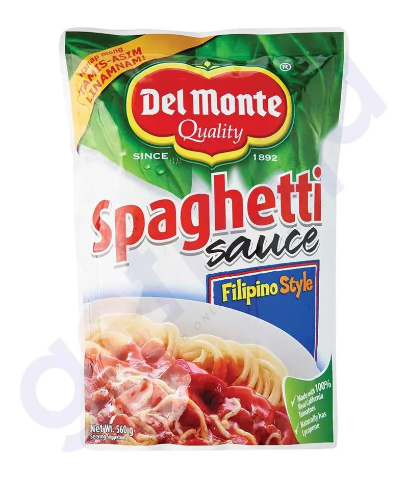 Del Monte Filipino-Style Spaghetti Sauce – 560G 1