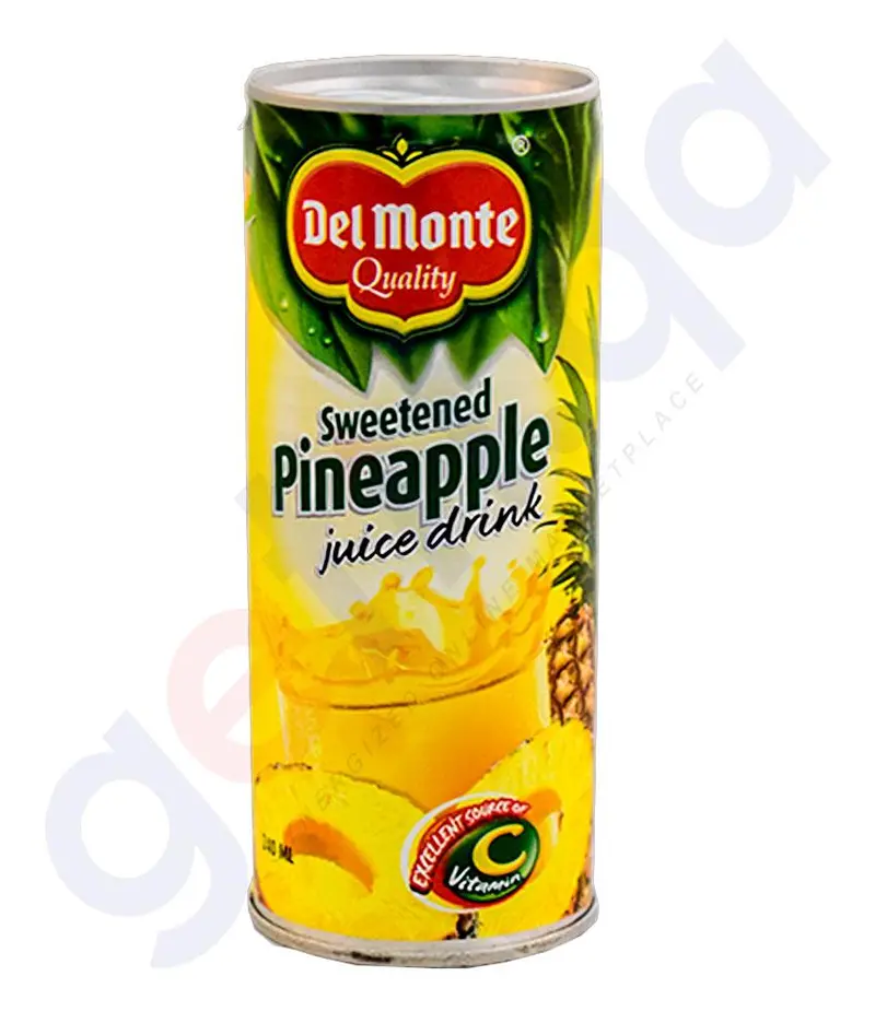 Del Monte Sweetened Pineapple Juice Drink – 240Ml 1