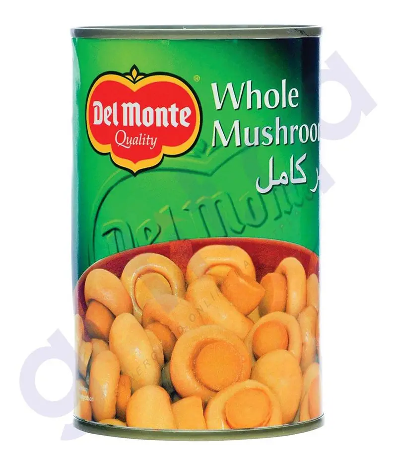 Del Monte Whole Mushrooms – 400G Canned 1