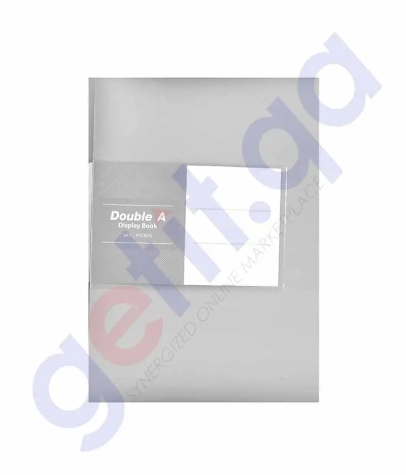 Double A 20-Pocket Display Book – Organized Reference Binder 1