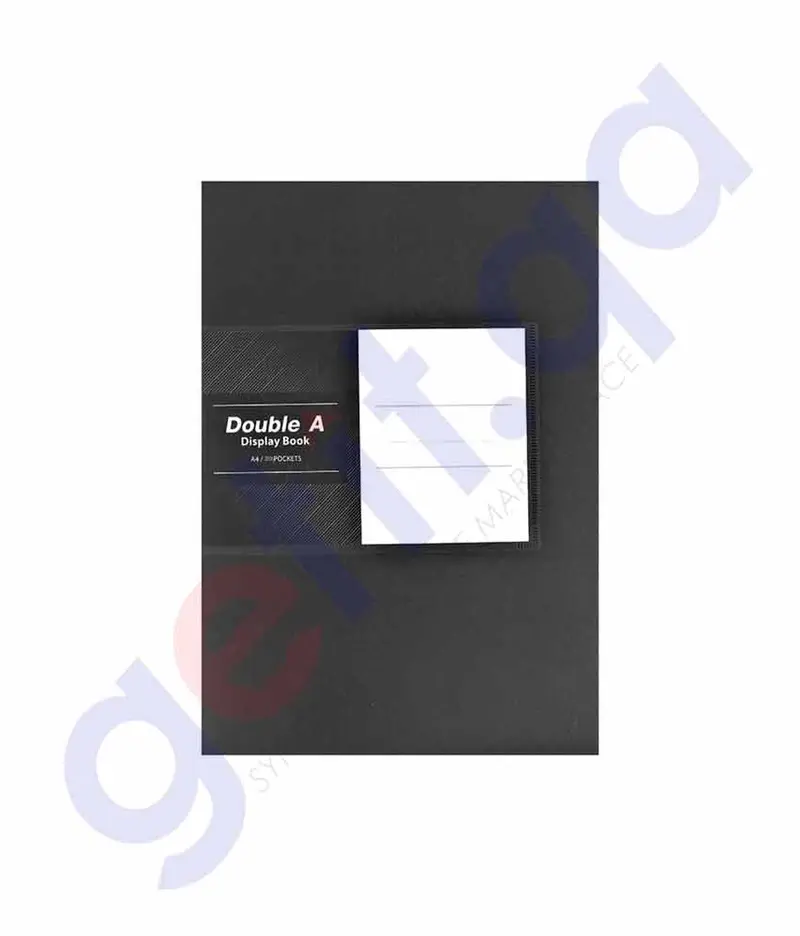 Double A A4 Display Book – 30-Pocket Transparent Holder 1