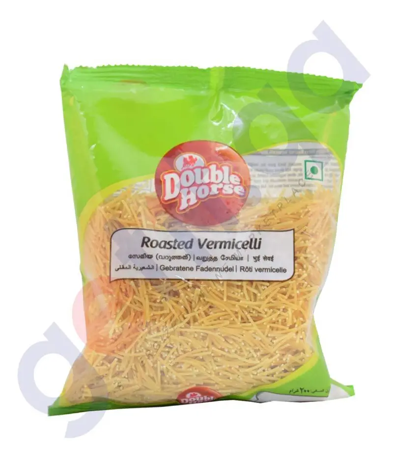 Double Horse Roasted Vermicelli – Crispy 200G Snack Or Dessert Base 1