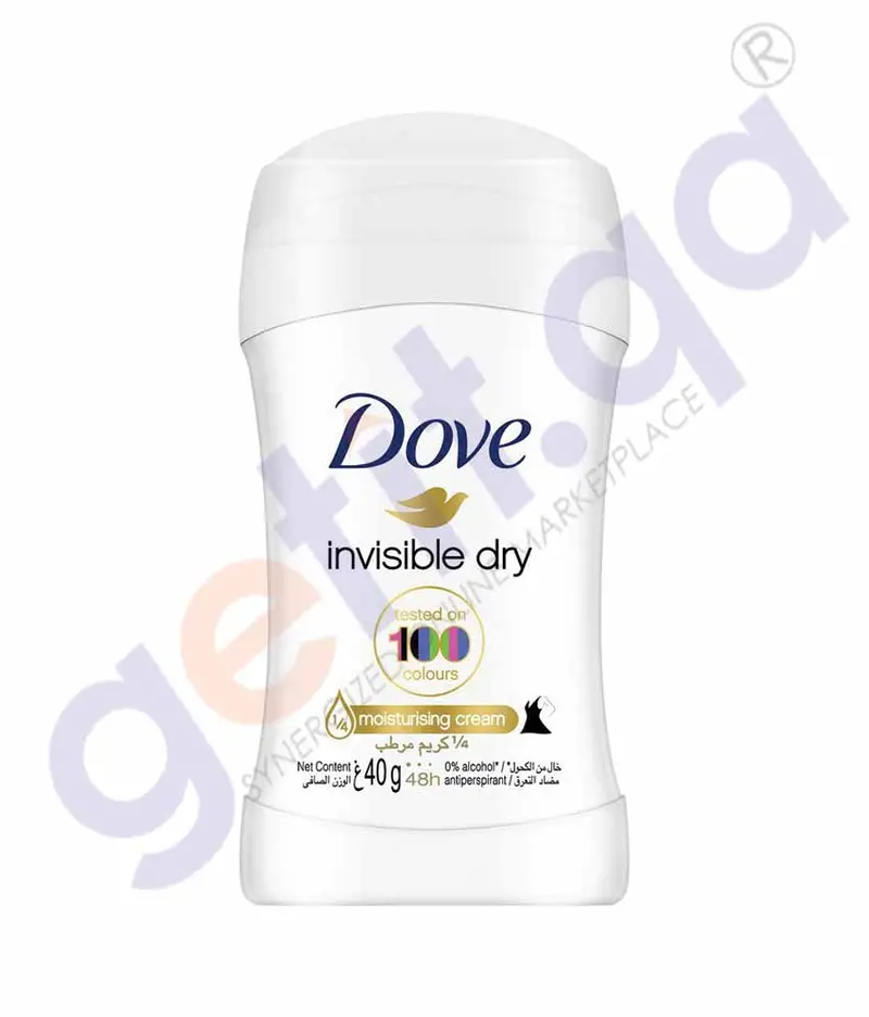 Dove Invisible Dry Antiperspirant Deodorant Stick – 40 G 1