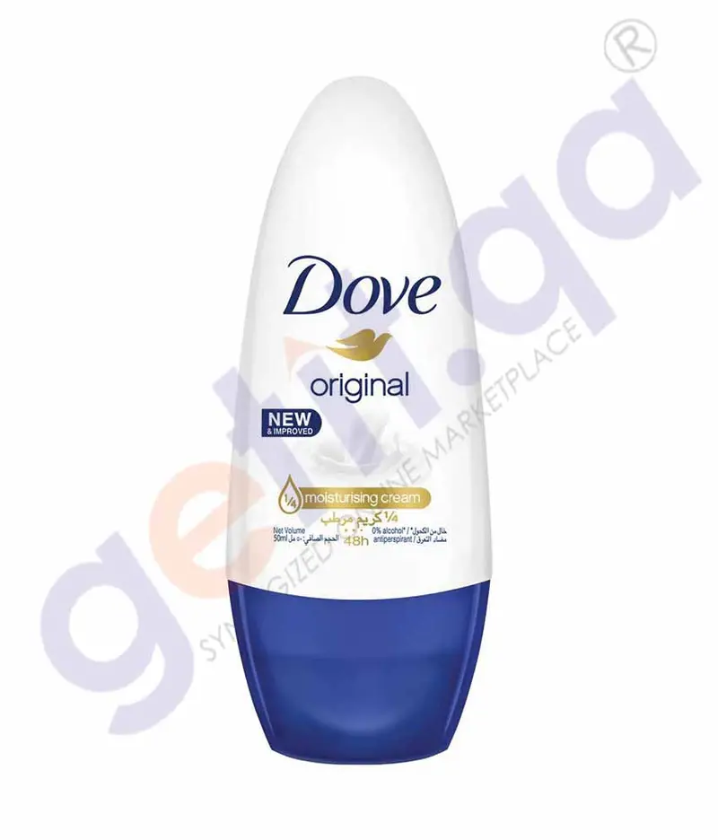 Dove Original Roll-On Deodorant – 50Ml Trusted Daily Care 1