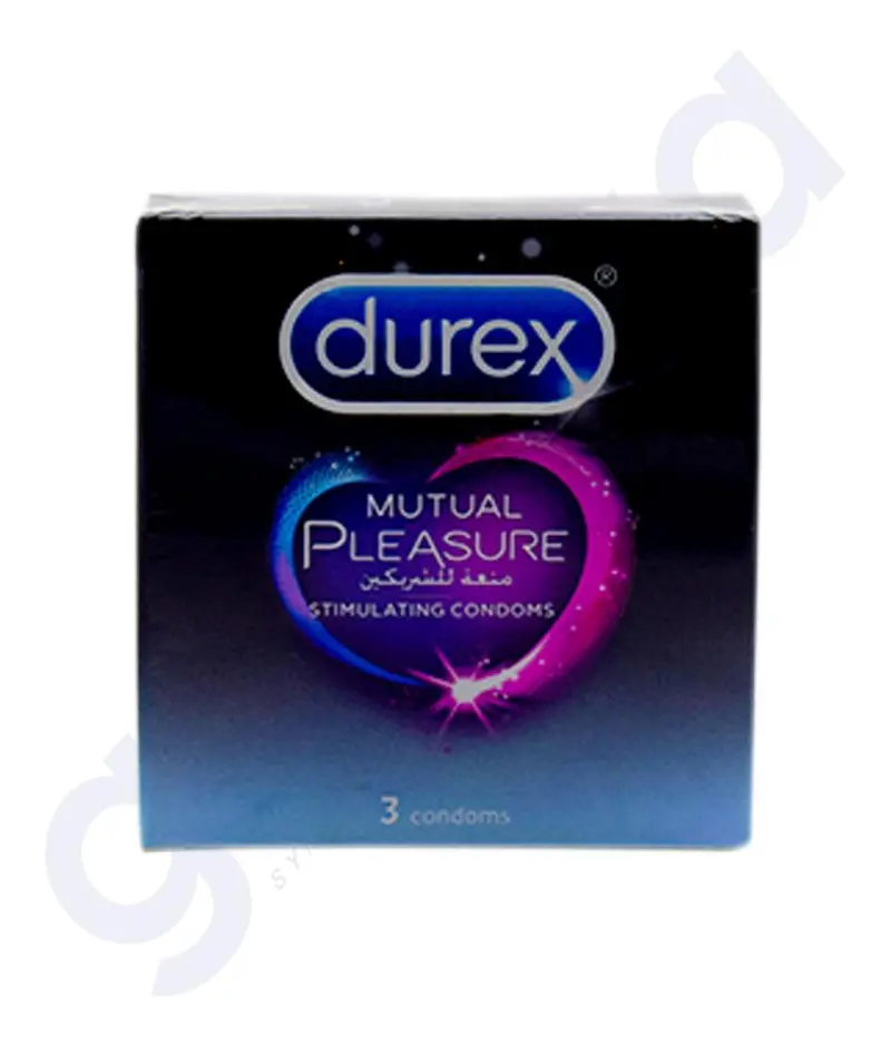 Durex Mutual Pleasure Condoms – Value Pack Of 3 1