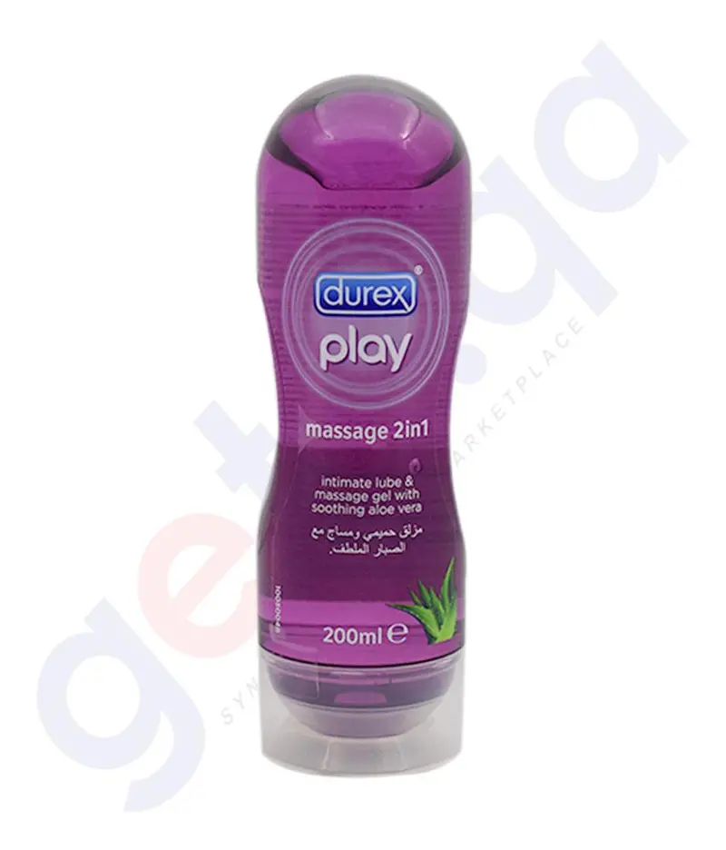 Durex Play Aloe Vera Intimate Lubricant & Massage Gel – 200 Ml 1
