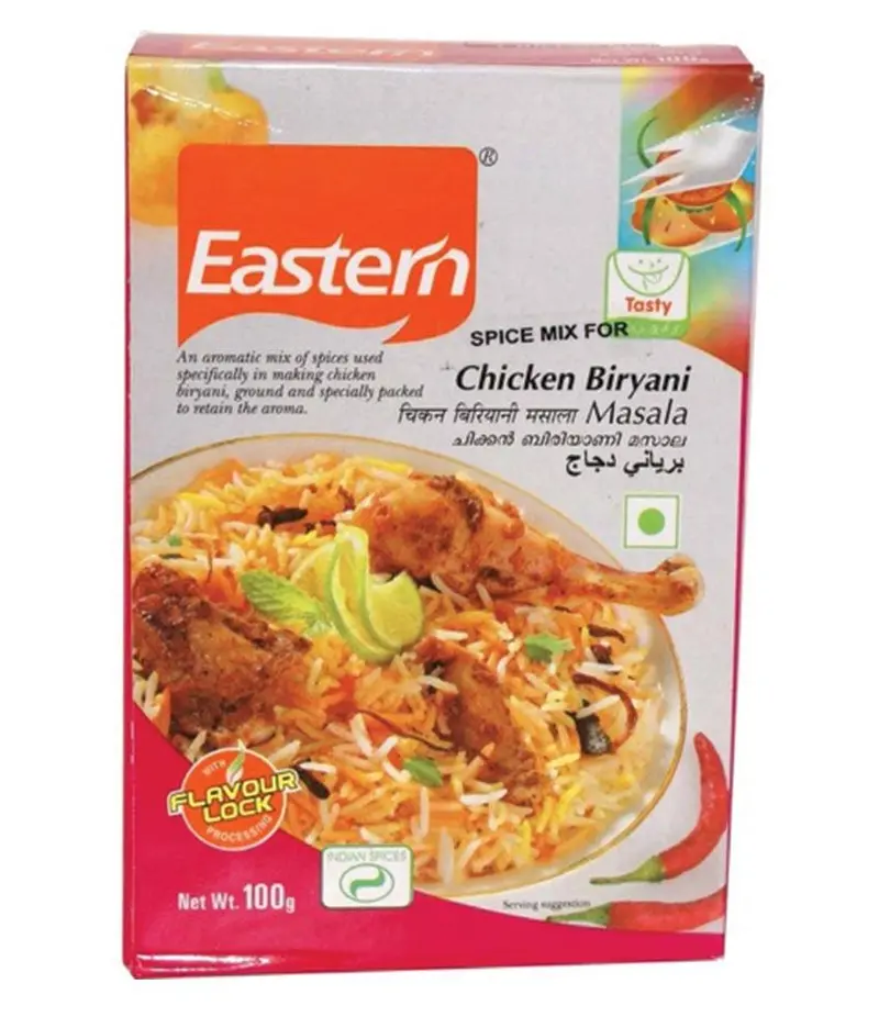 Eastern Chicken Biryani Spice Mix – 100G Duplex Pack 1