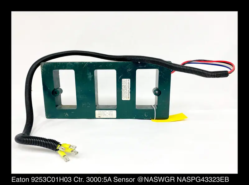 Eaton 9253C01H03 Neutral Current Sensor – 3000:5 Amp Output 1