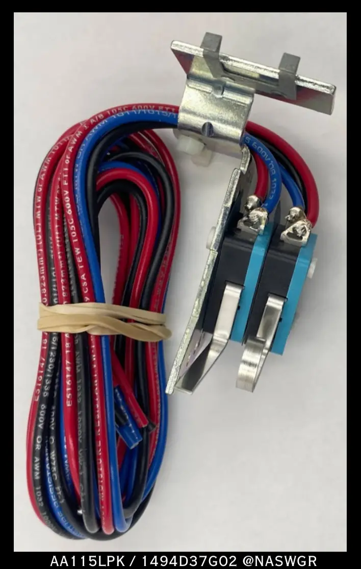 Eaton Aa115Lpk Type N Alarm & Auxiliary Switch Kit – Al/Lo Bell Function, 1494D37G02, Unused 1