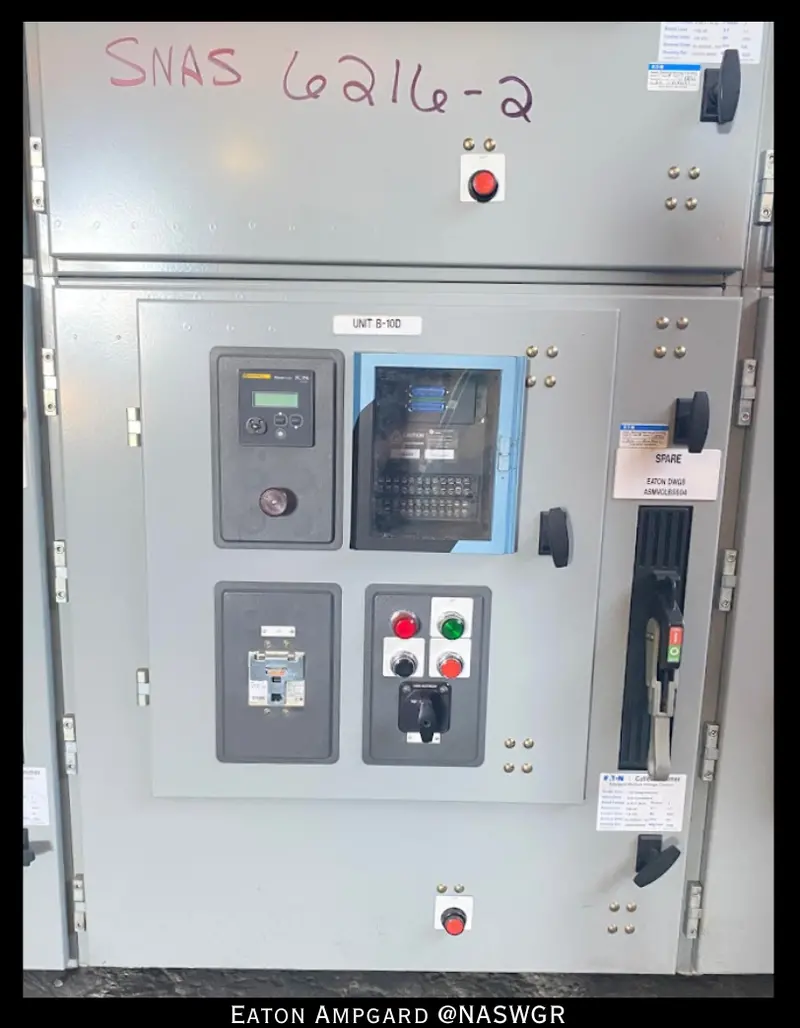 Eaton Ampgard Mv Control Cell – 1250Hp, 4160V Power Distribution 1